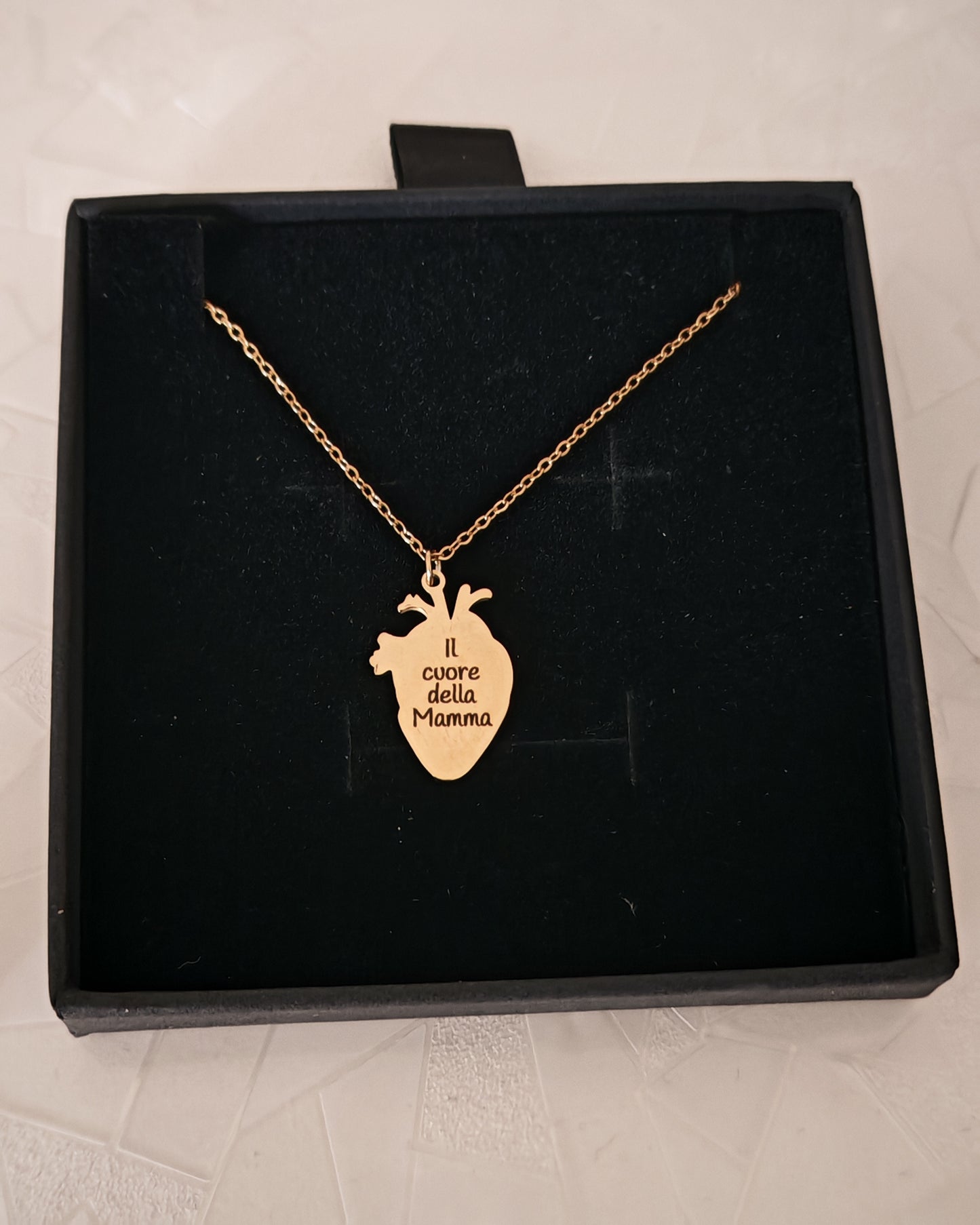 Collana Cuore anatomico