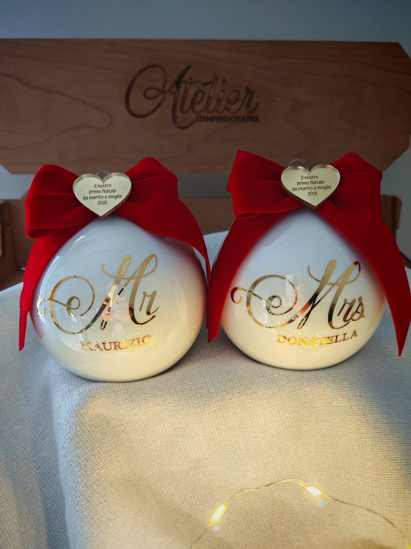 COPPIA SFERE MR & MRS