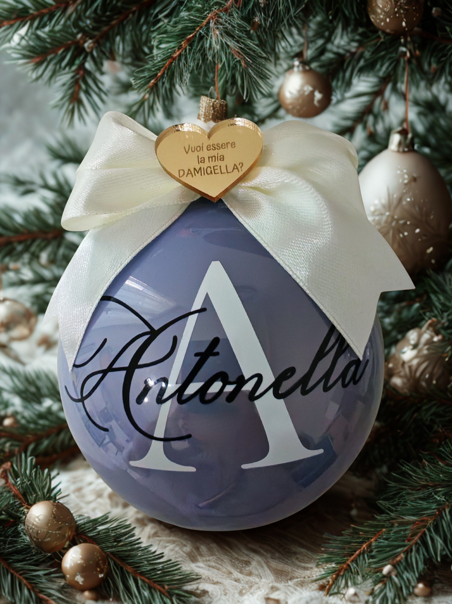 Sfera in vetro "Messaggi dal cuore"