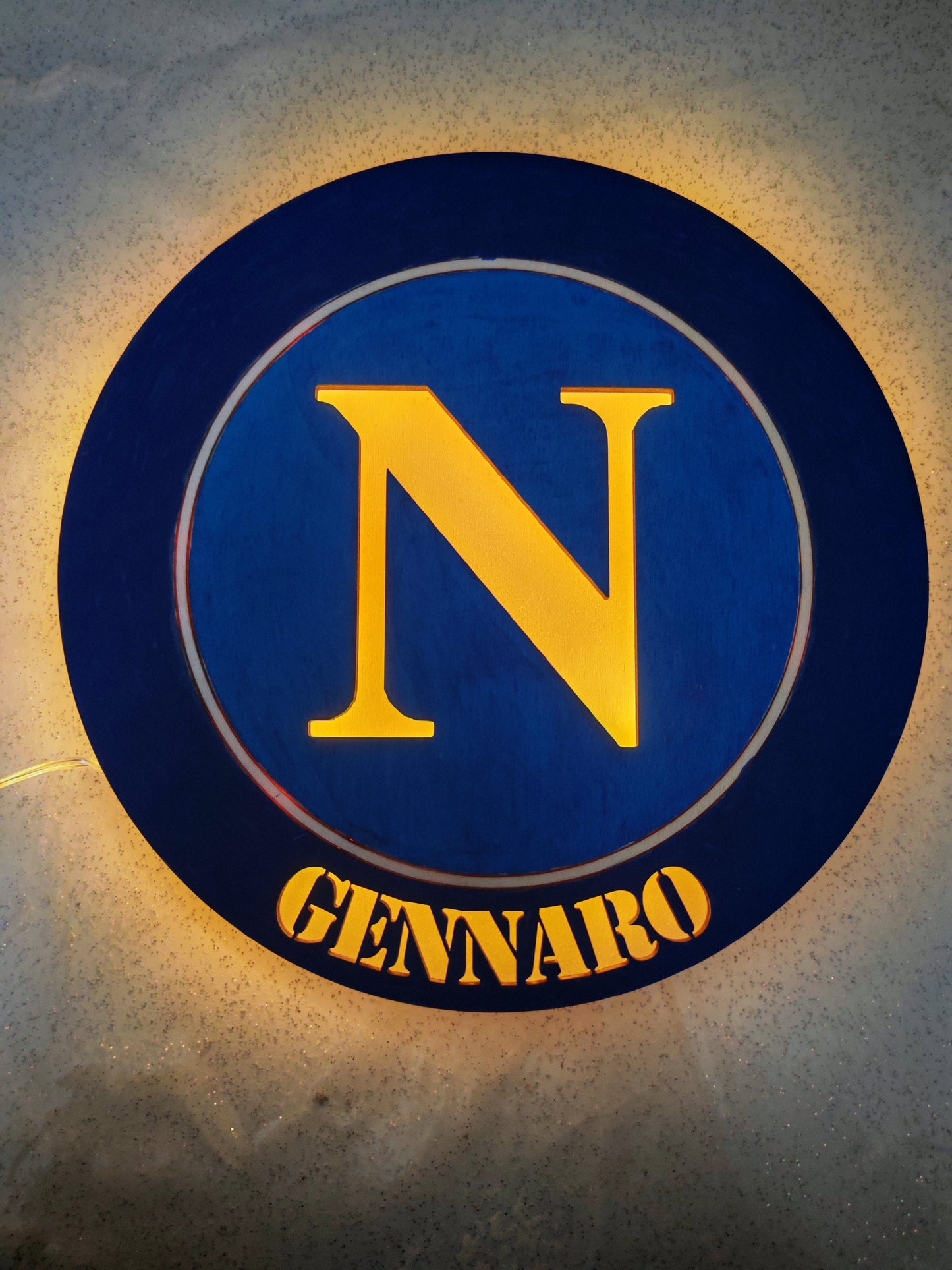 Lampada in legno NAPOLI