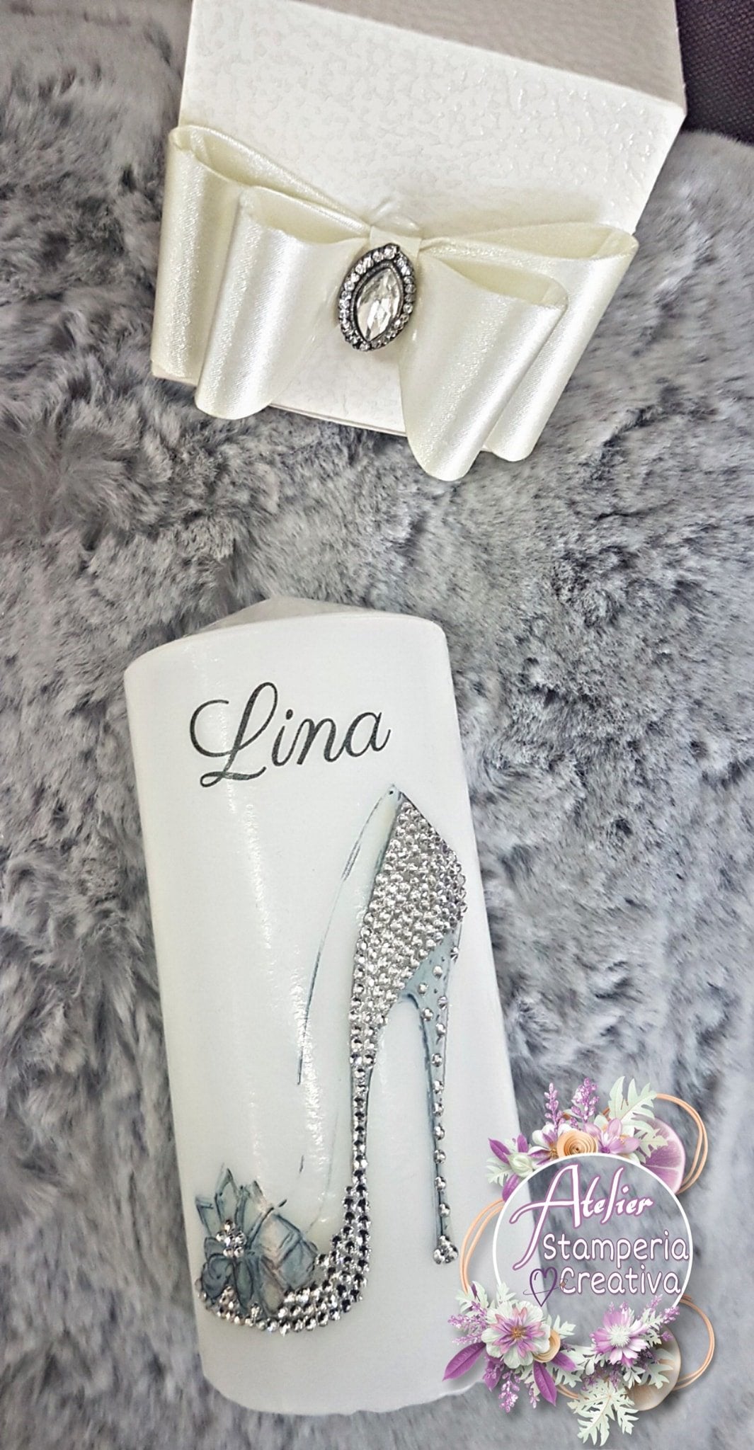 Candela decorativa Cenerentola