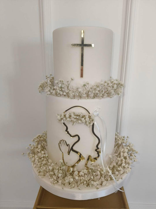 Cake topper "Bimba che prega"