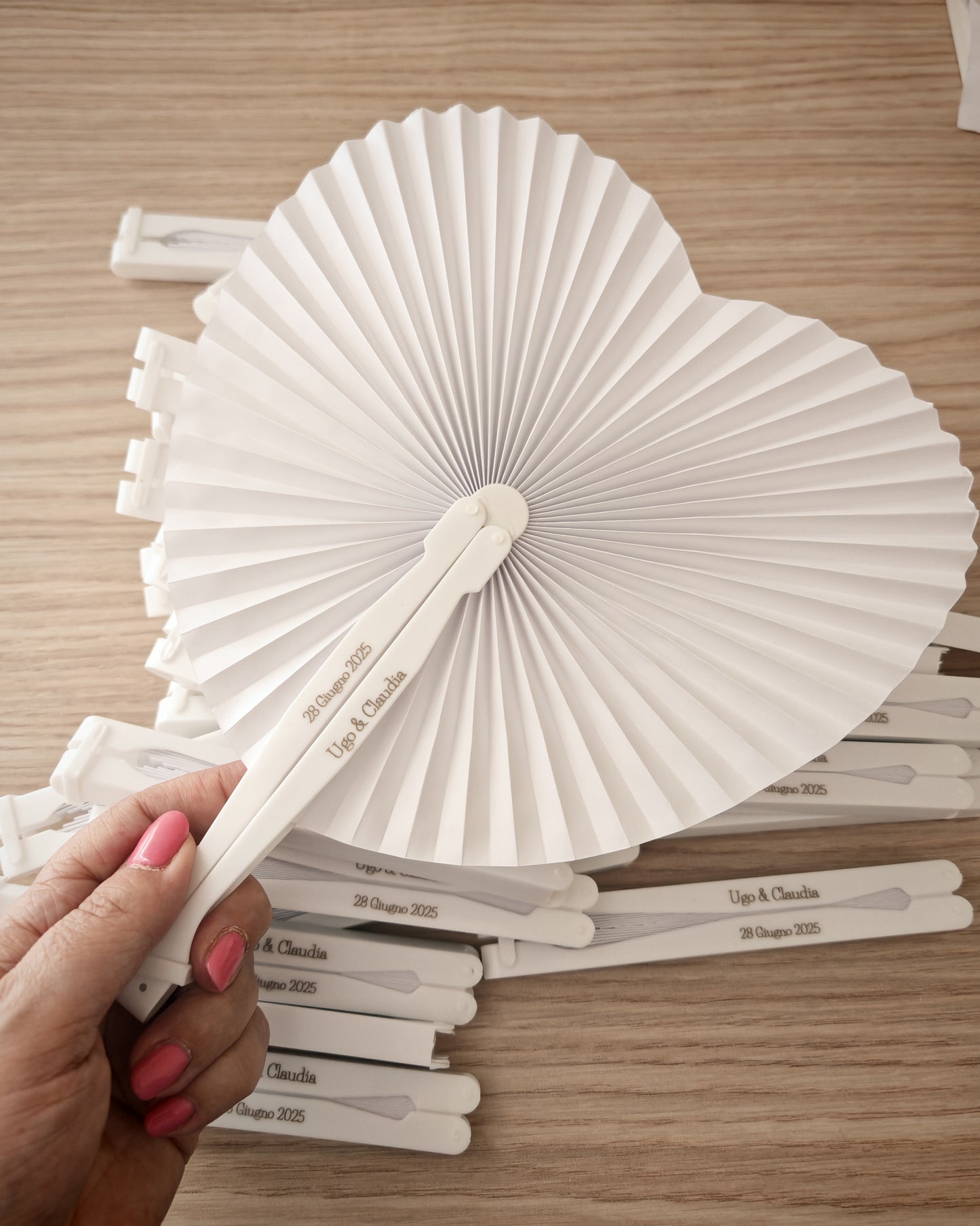 Ventaglio per cerimonia 10 pezzi