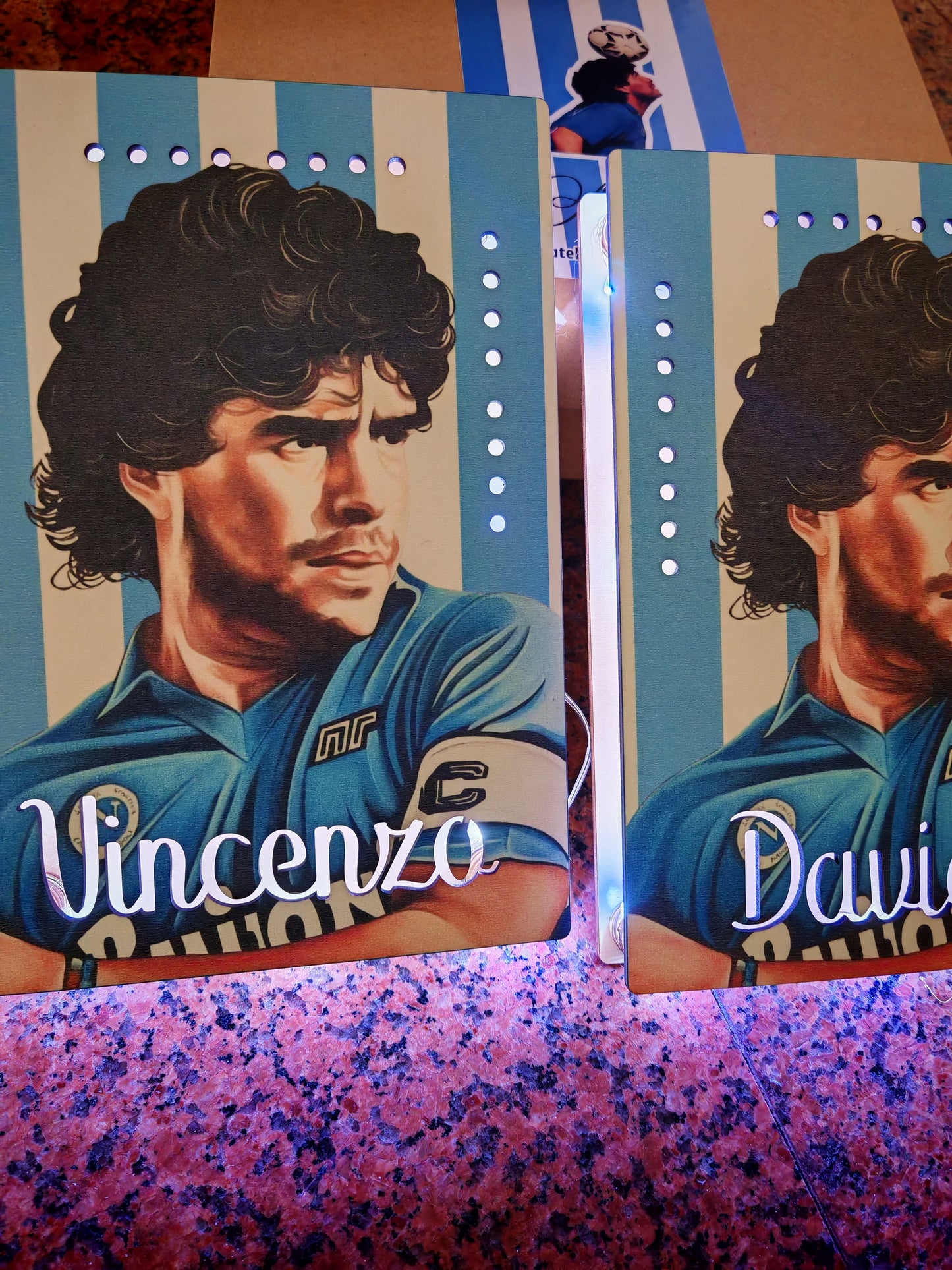 Lampada "El pibe de oro"